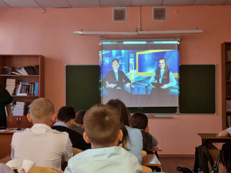 Школа 56 приняла участие во Всероссийском Петровском уроке!.